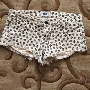 paige shorts size 30